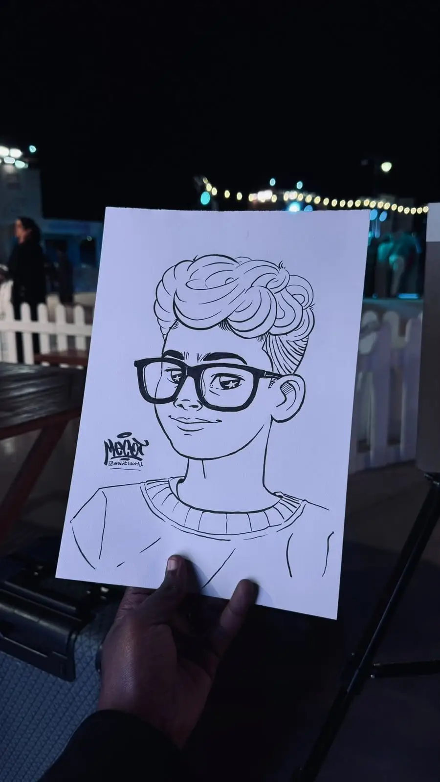 Live event art - plate 03