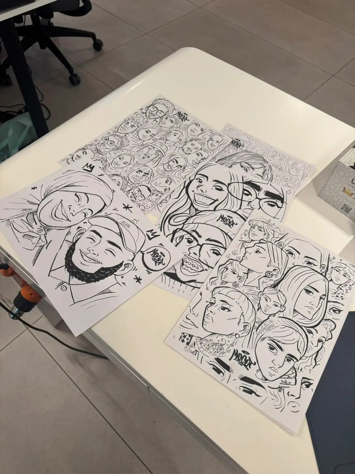Live event art - plate 04