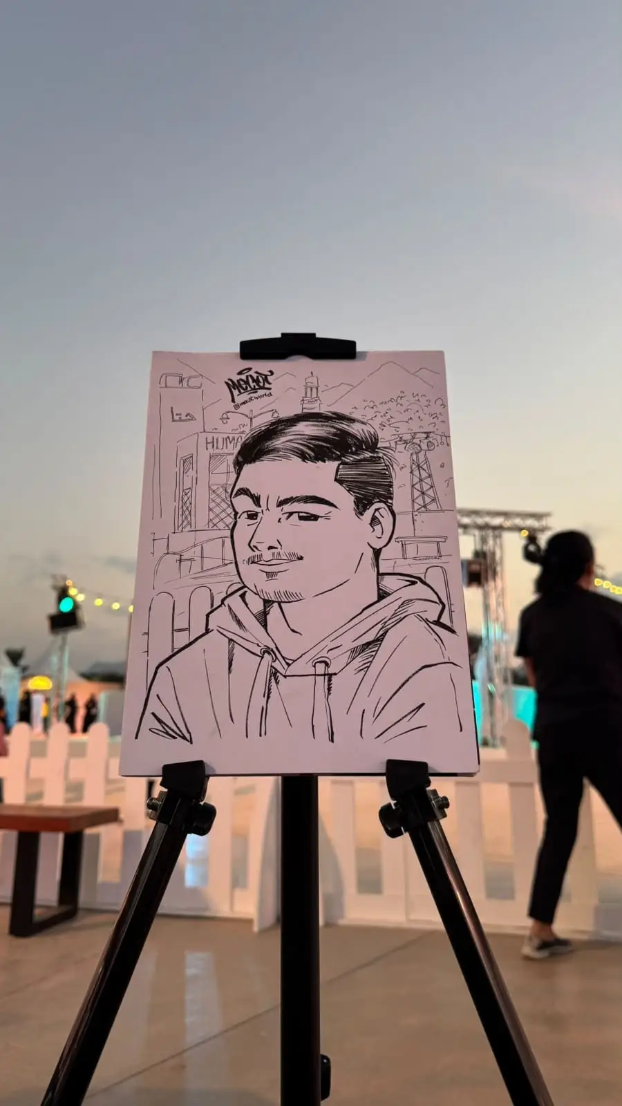 Live event art - plate 28